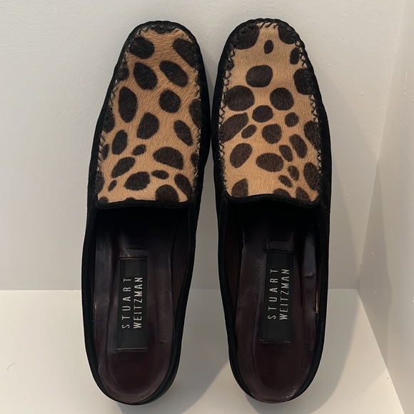 Stuart Weitzman Haircalf Mule Slide - Picture 2 of 4